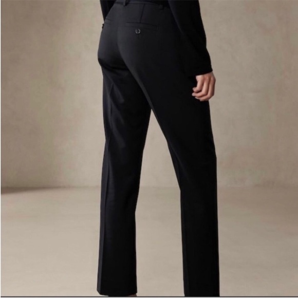 NWT! Banana Republic Black Siena Slim Wool Ankle Pant - Multiple Sizes🧡 - Picture 11 of 16